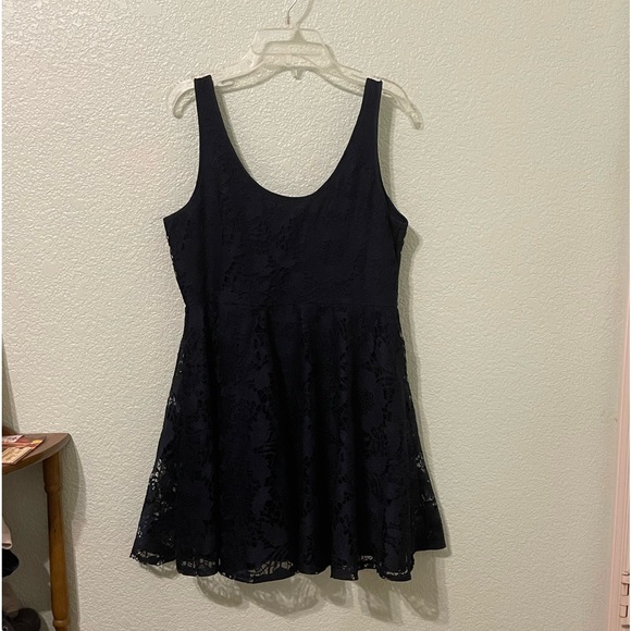 Aeropostale navy blue dress EUC - Picture 3 of 7